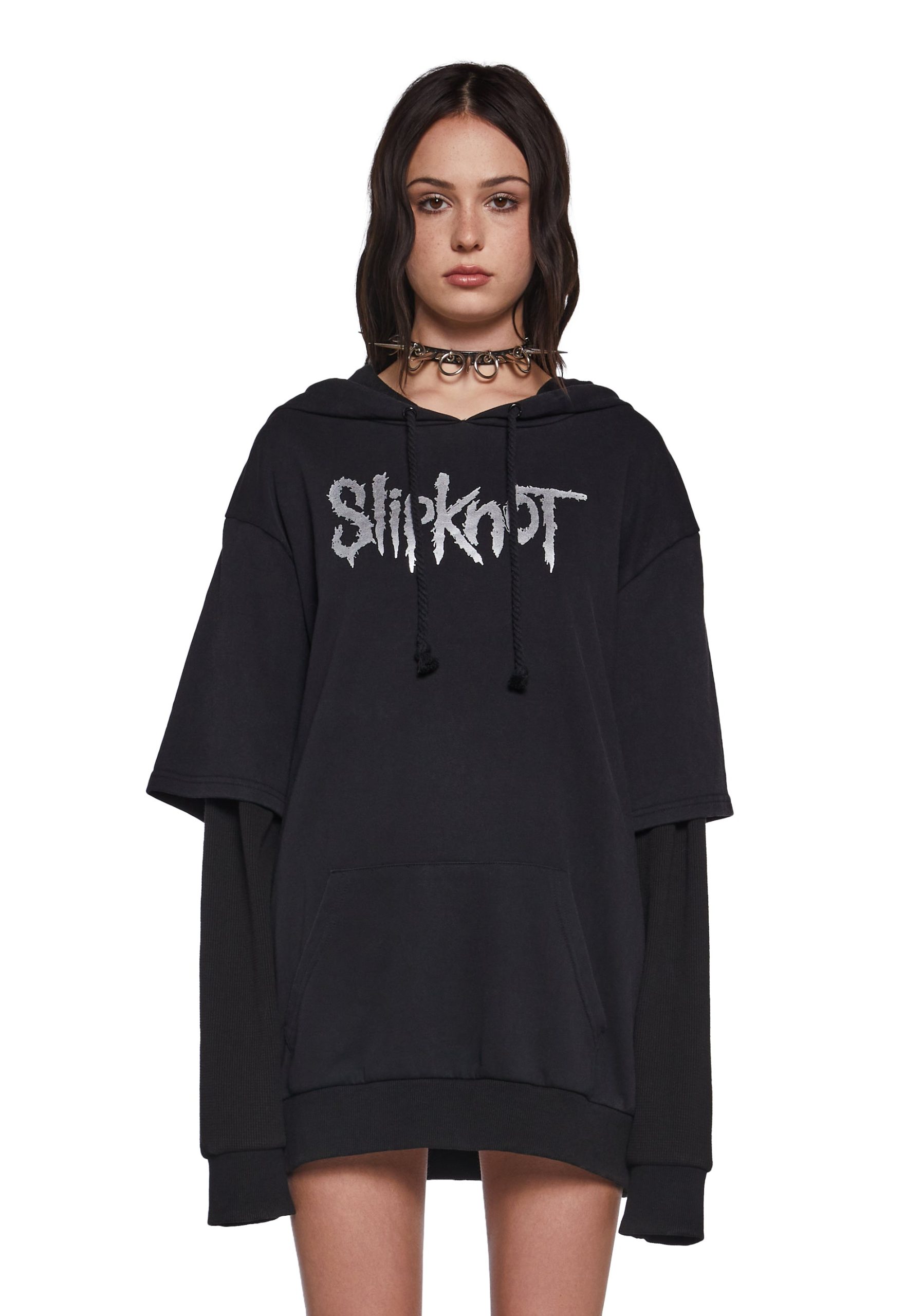 Tattered & Torn Knit Hoodie - Image 6