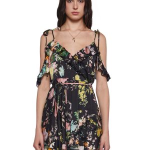 Wildflower Dreams Wrap Dress - Floral
