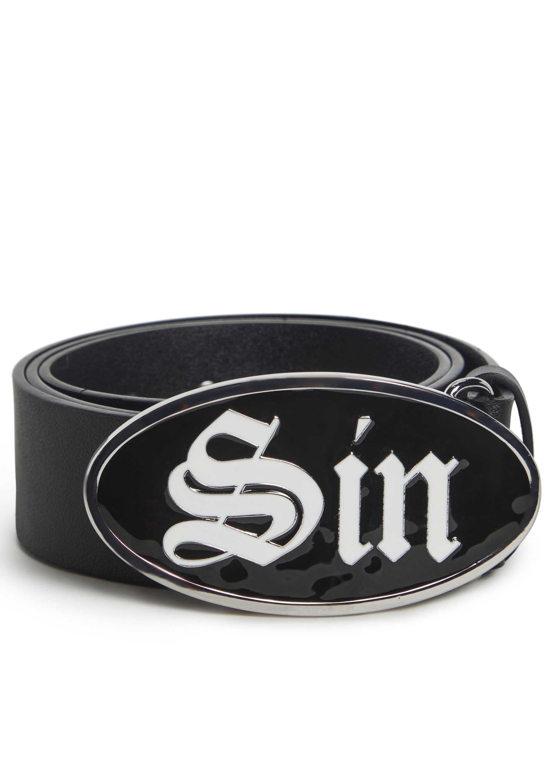 Sin Enamel Buckle Belt - Image 2