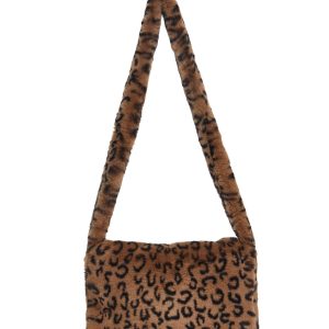 Unabashed Looks Leopard Shoulder Bag