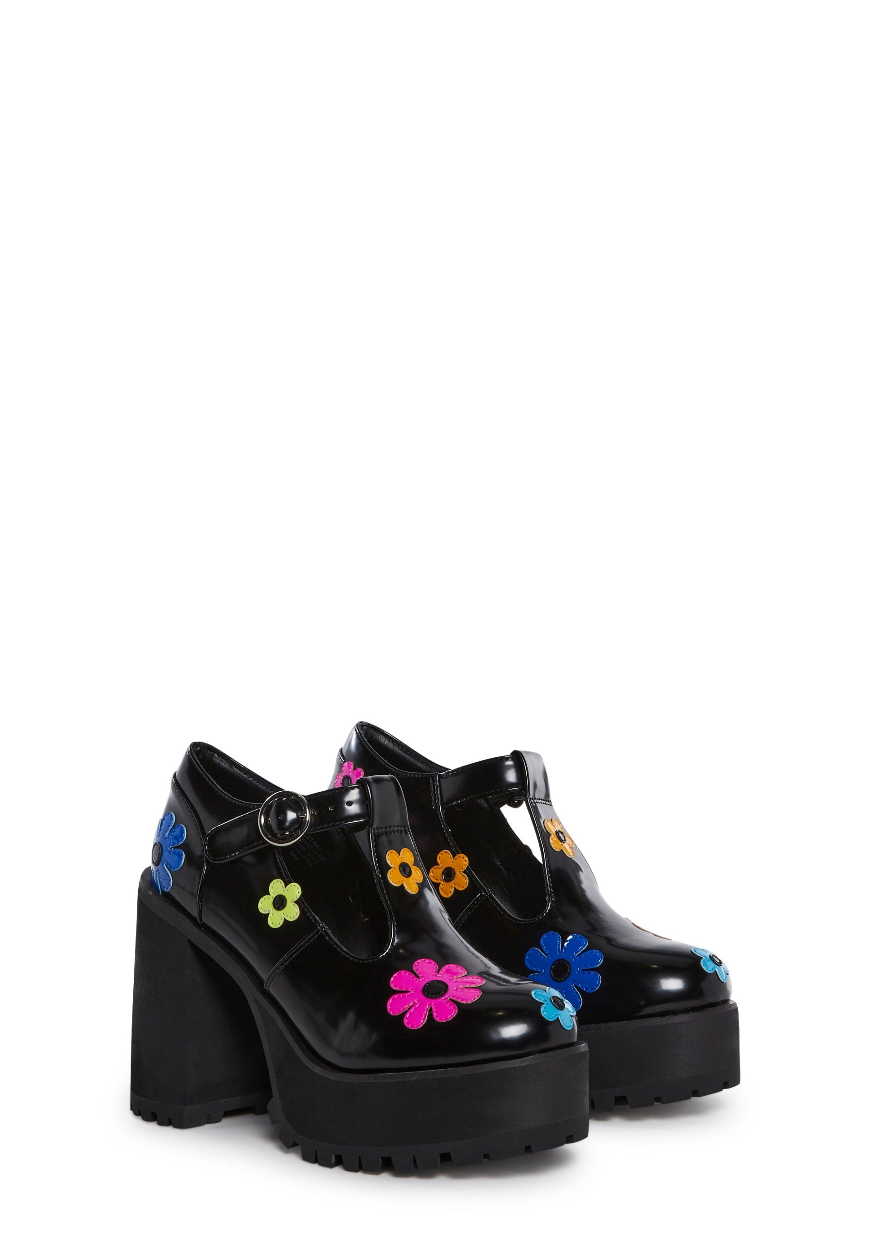 Flower Power Platform Mary Janes - Image 3