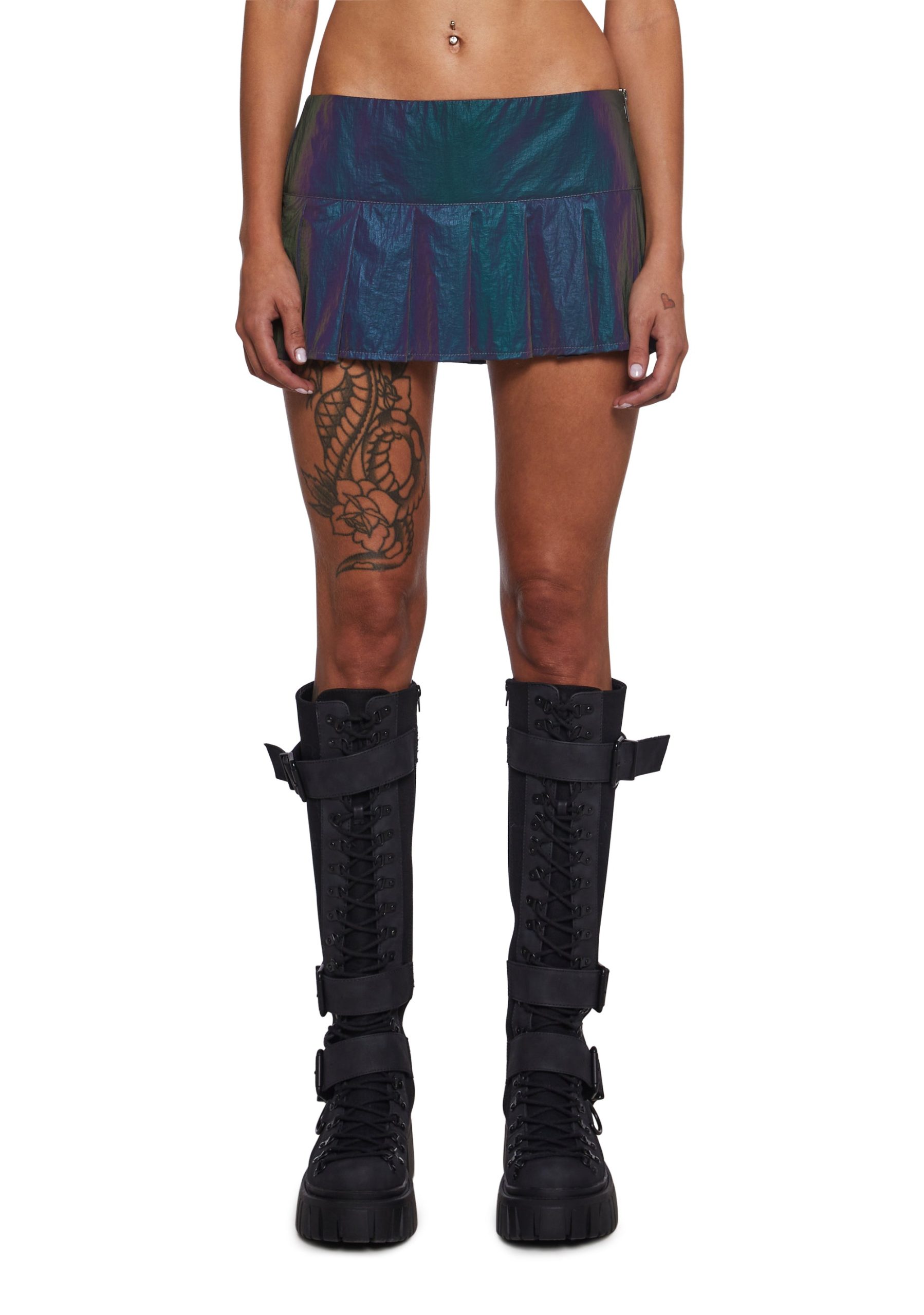 Max Volume Reflective Mini Skirt - Image 3