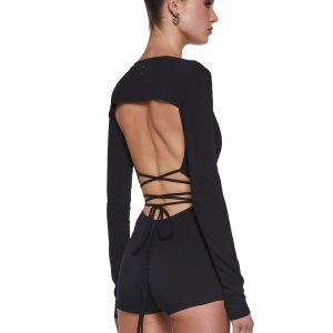 Signal Open Back Romper