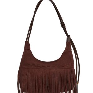 Uptown Trend Shoulder Bag - Brown