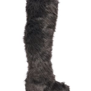 Wild Instincts Thigh High Boots - Gray