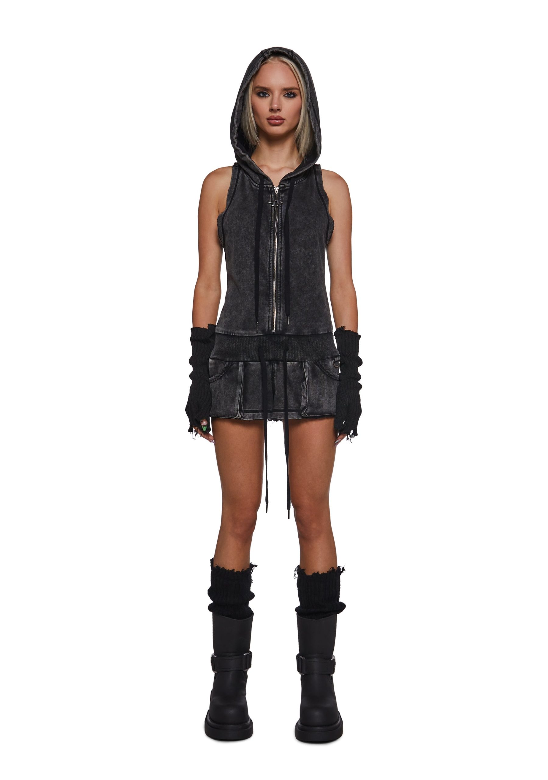 Outro French Terry Romper - Image 2