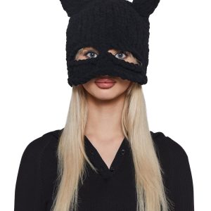 Spooky Winter Knit Beanie