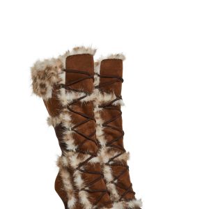 Delightful Kismet Faux Fur Boots