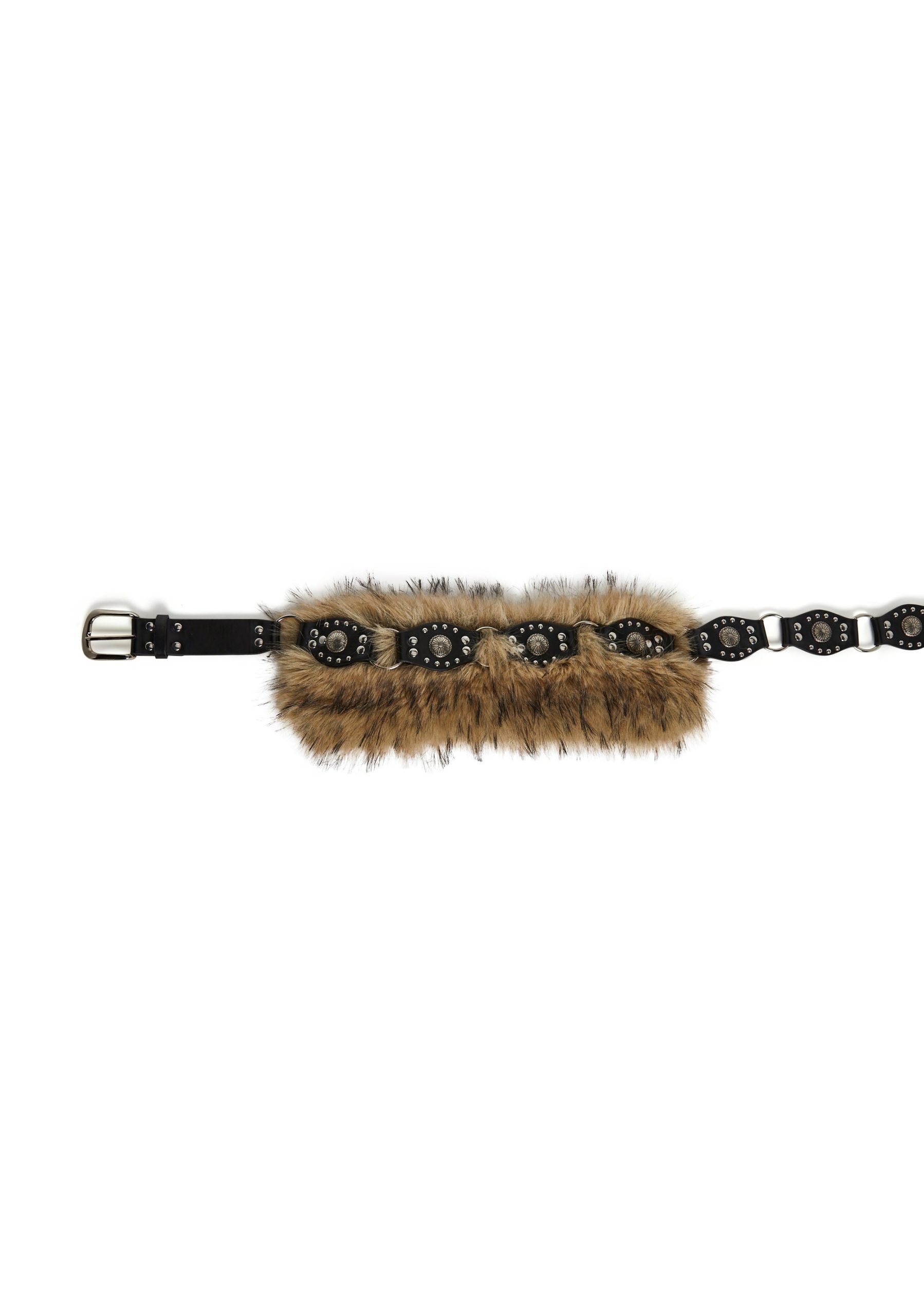 No Shade Studded Buckle Belt - Image 7