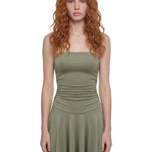 Flora Strapless Fairy Dress - Sage