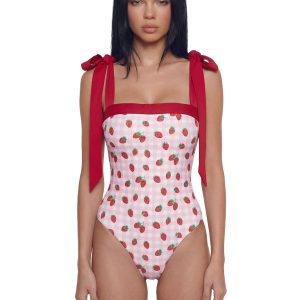 Sweet Life One Piece Swimsuit - Gingham