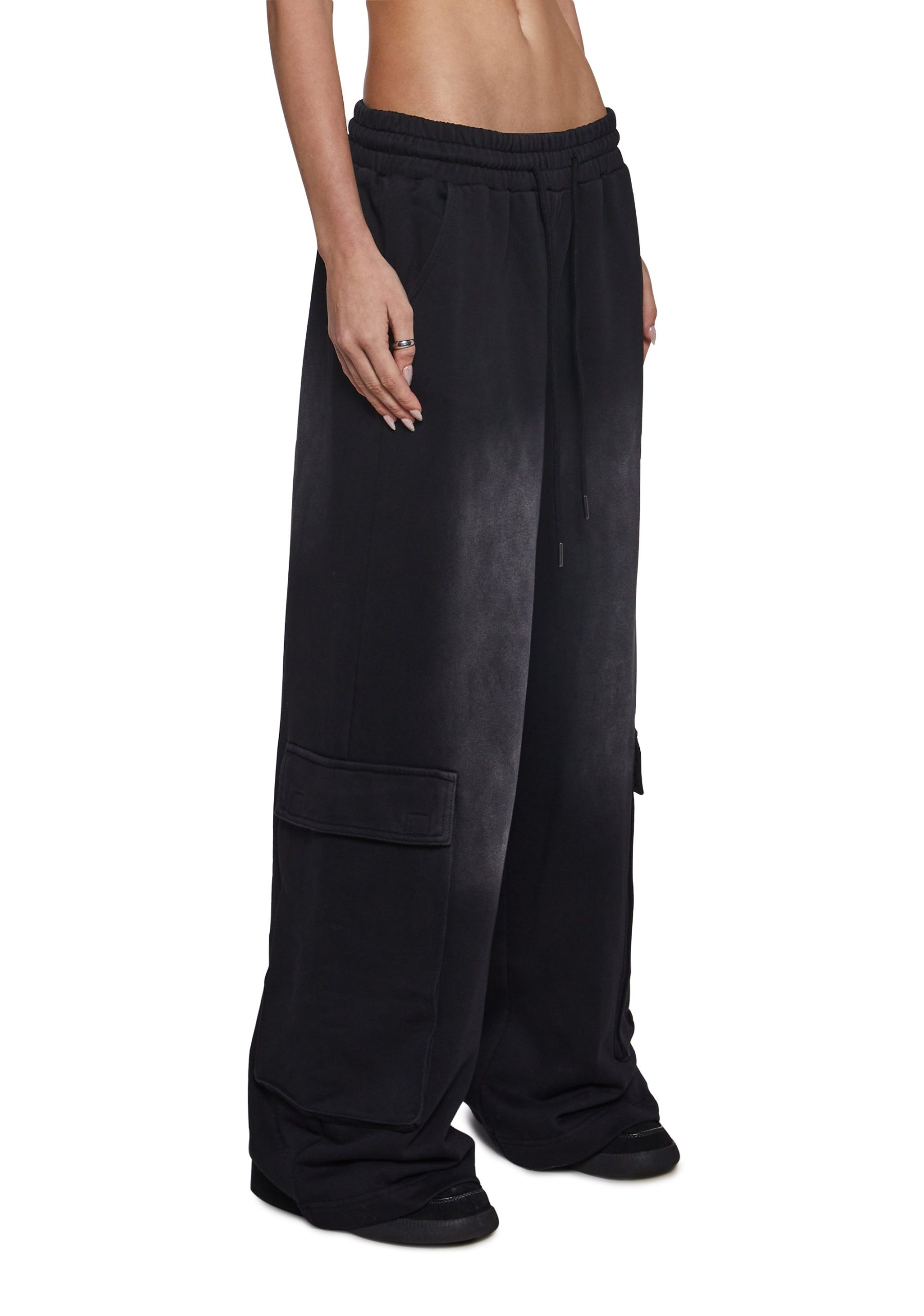 Delete Digits Cargo Sweatpants - Image 3