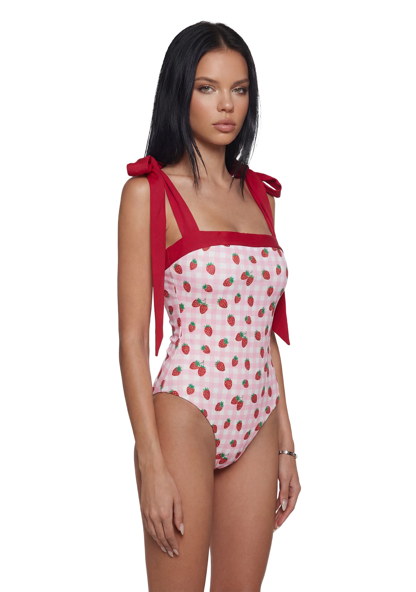 Sweet Life One Piece Swimsuit - Gingham - Image 3