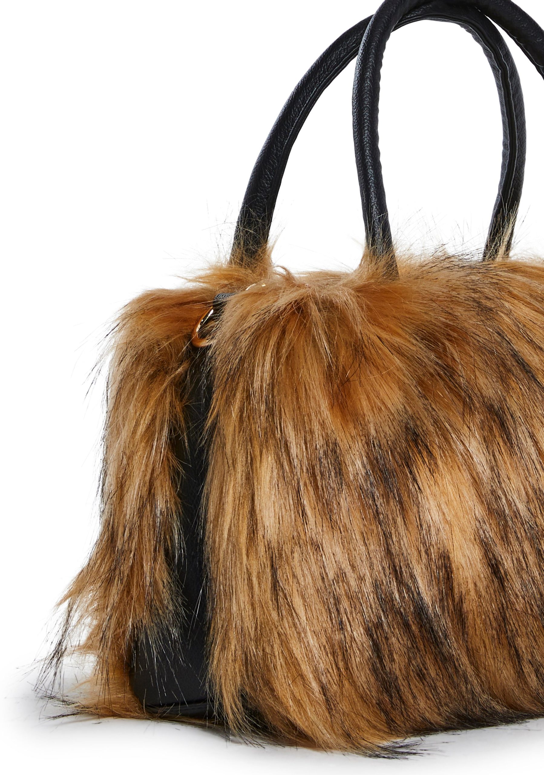 Paparazzi Faux Fur Shoulder Bag - Image 2