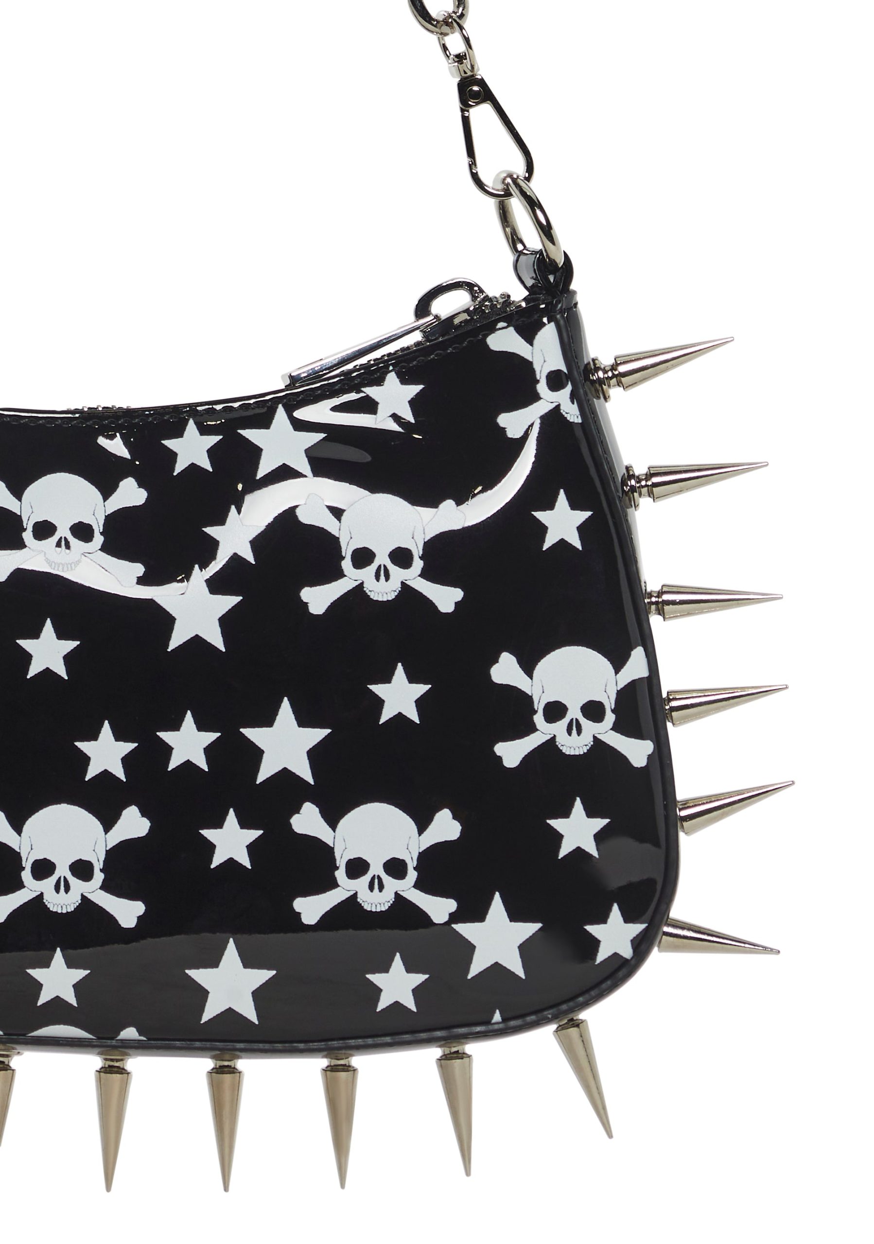 Punk Memories Spiked Shoulder Bag - Image 5