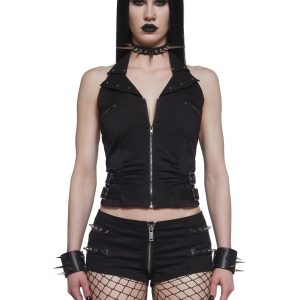 Malevolent Zip Halter