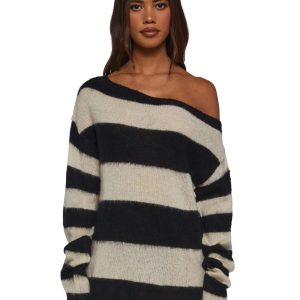 Voice Memos Striped Sweater