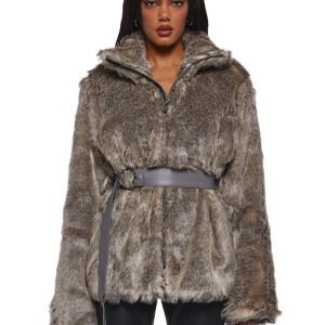Total Legacy Faux Fur Coat