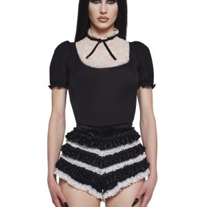 Temptress Eyes Lace Top
