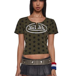 Stars Crop Top