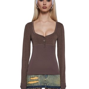 Subtle Spark Long Sleeve Top