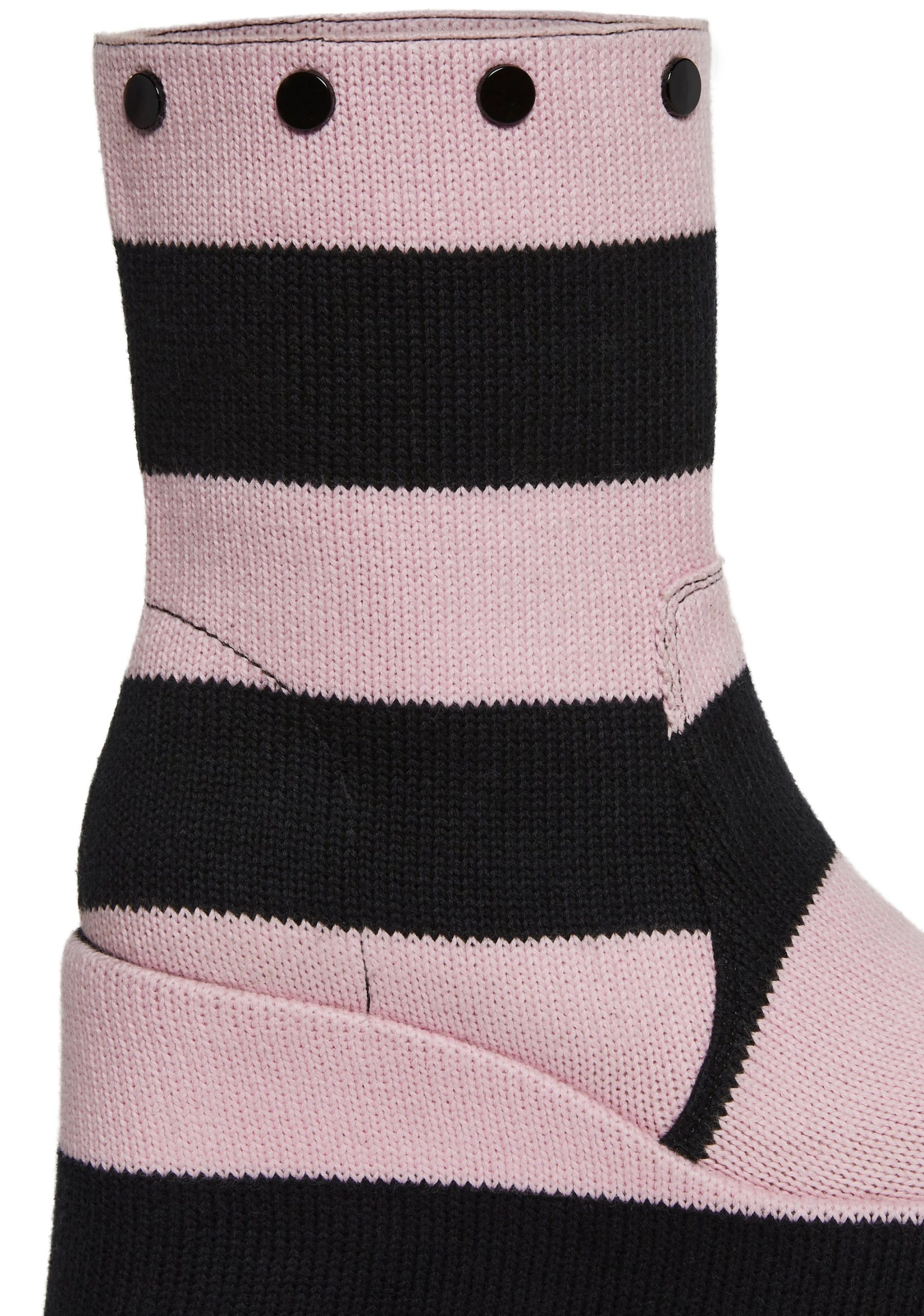 Snuggle Lifestyle Platform Boots - Striped - Image 6