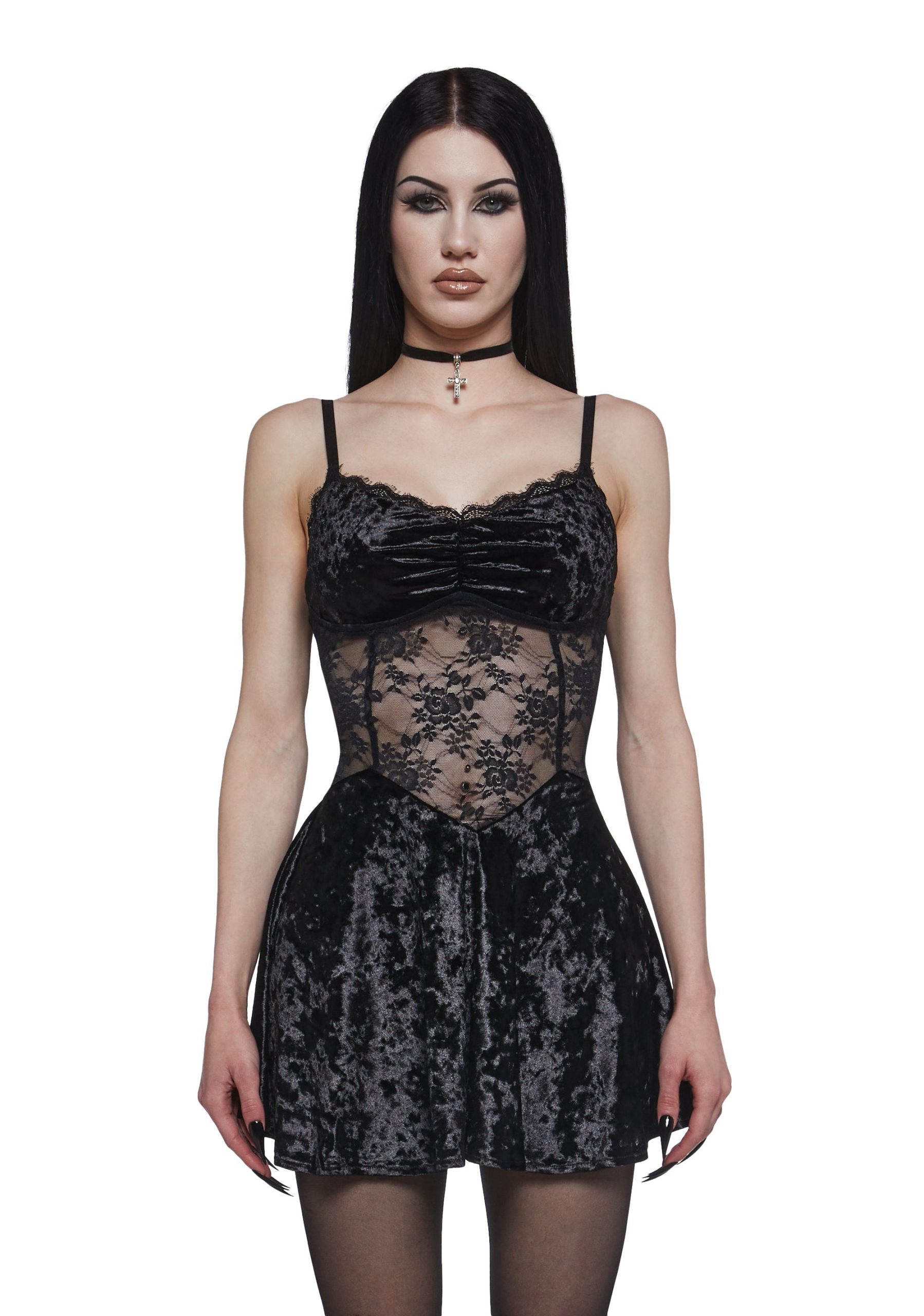 Everglow Feels Mini Dress - Black