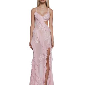 Rebel Mon Amour Maxi Dress - Pink