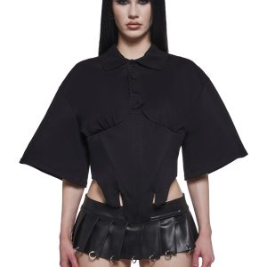 Racing Corset Polo Shirt