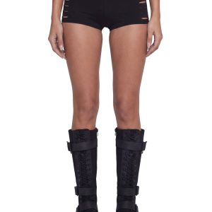Shredded Shorts - Black