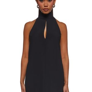 Date Vibes Halter Dress