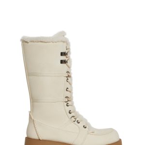 Grunge Trek Hiking Boots - White