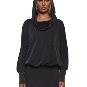 Ego Cowl Banded Mini Dress