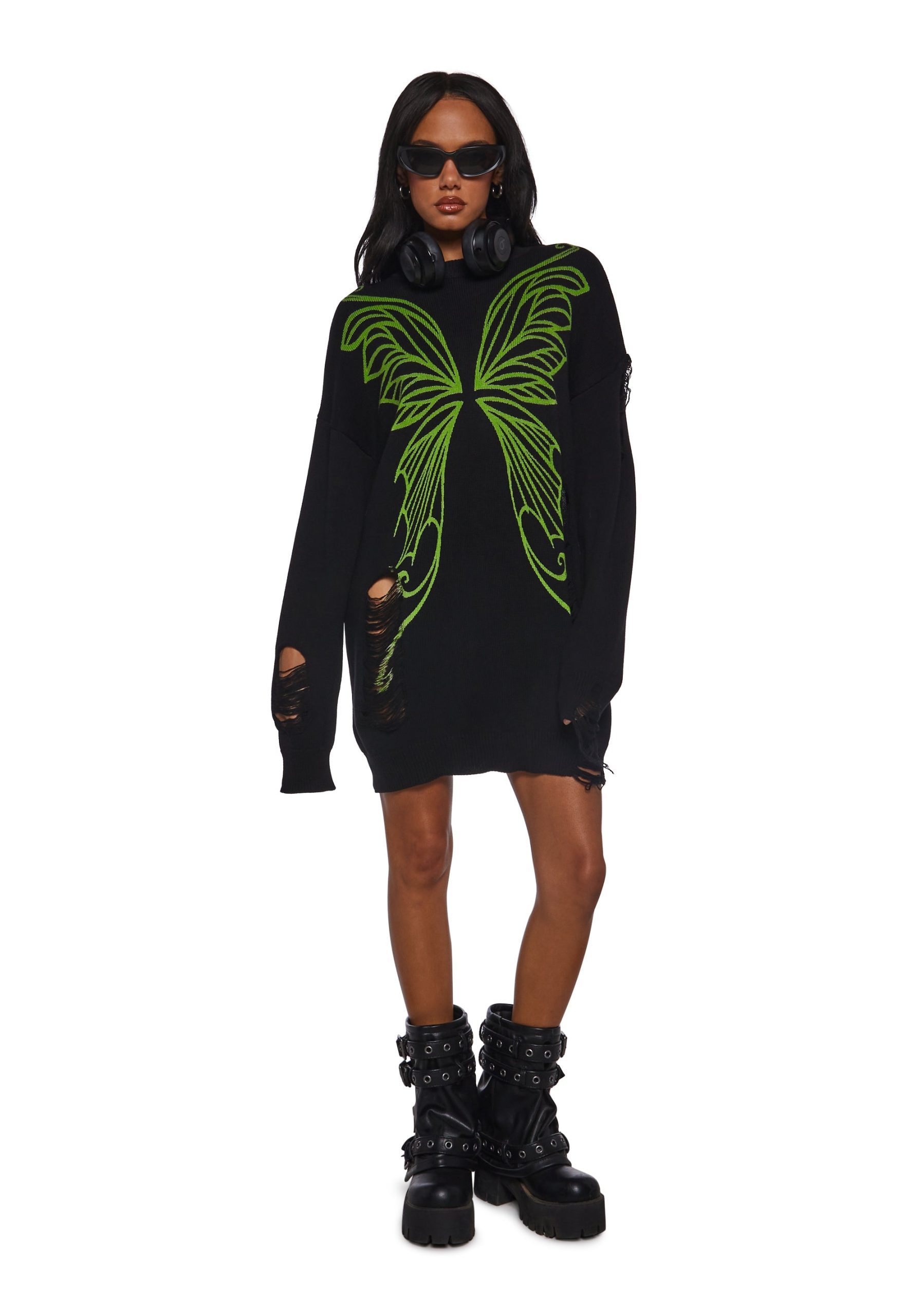 Music Of The Heart Oversized Sweater - Image 2