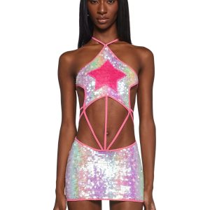Carnival Starscape Halter Dress