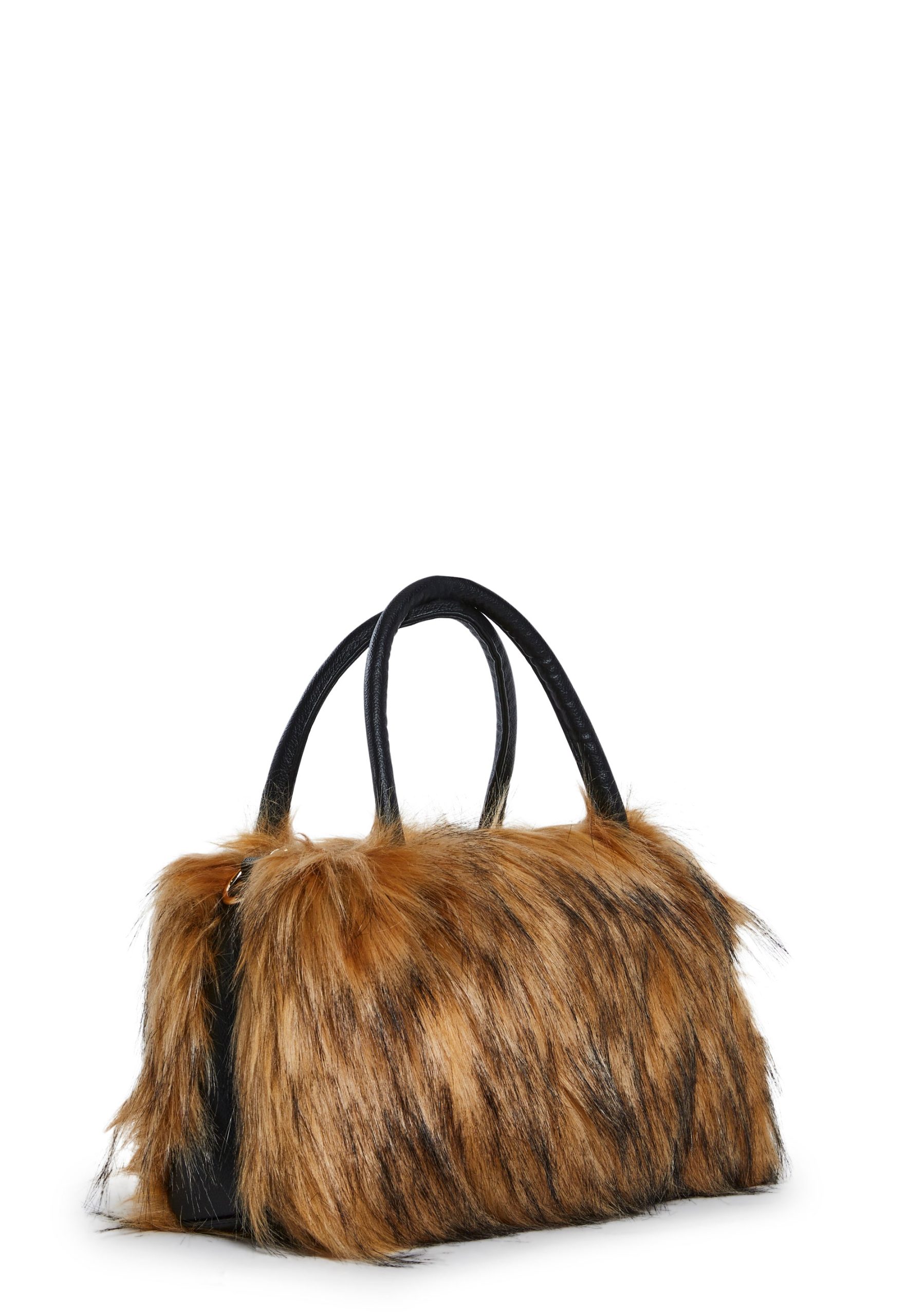 Paparazzi Faux Fur Shoulder Bag - Image 4
