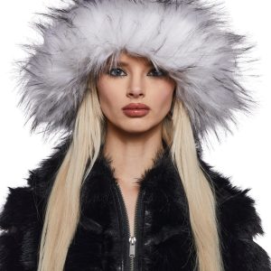 Flirty Fuzzy Bucket Hat - White