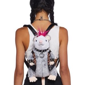 Mosh Pit Possum Plush Backpack
