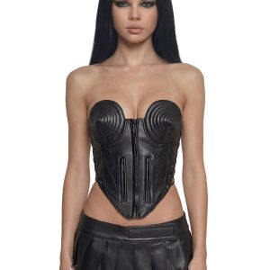 Moto Cone Top - Black