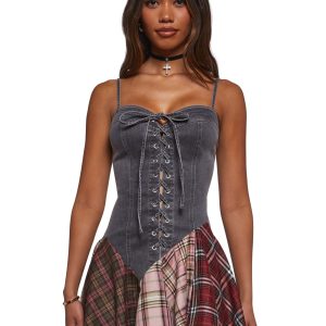 Grunge Thoughts Mini Dress