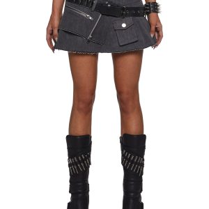 Outro Twill Bullet Micro Skirt