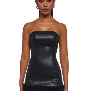 Icon Sensation Strapless Mini Dress