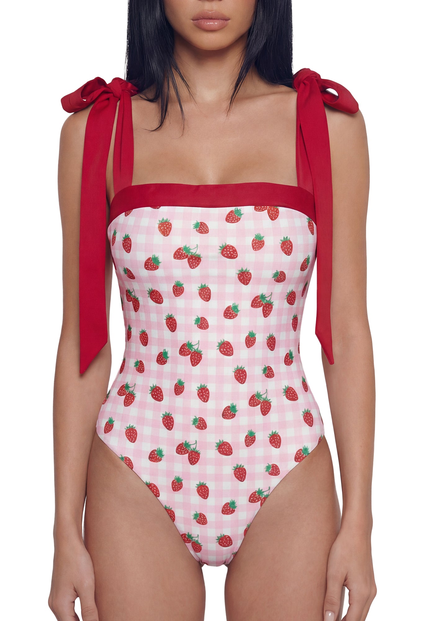 Sweet Life One Piece Swimsuit - Gingham - Image 5
