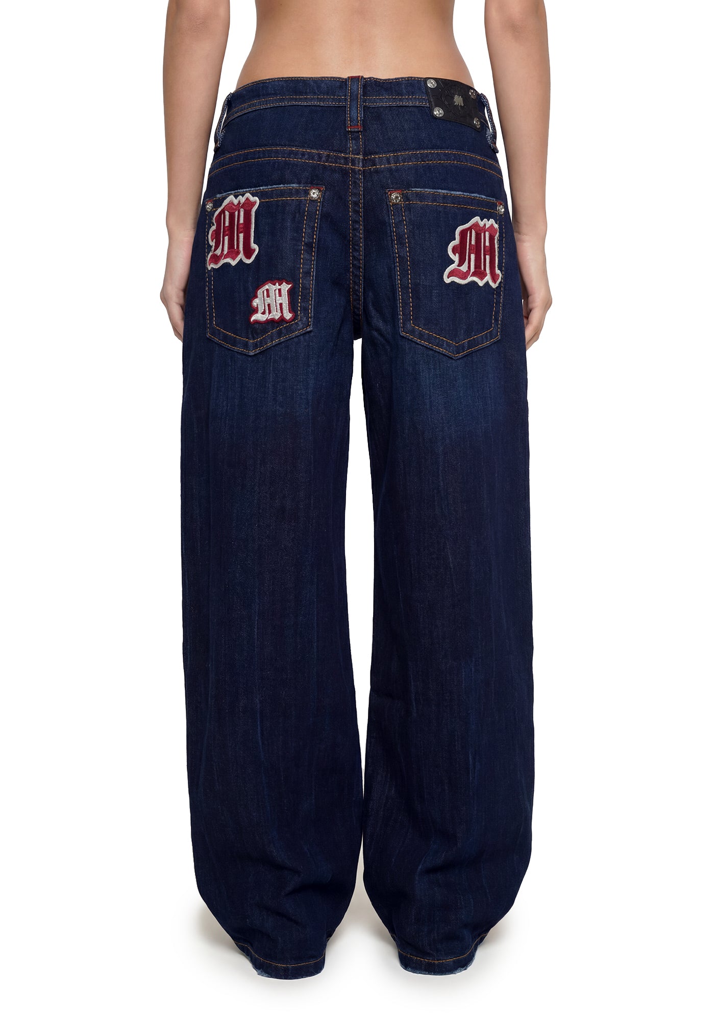 Bellanie Baggy Wide Leg - Indigo - Image 2