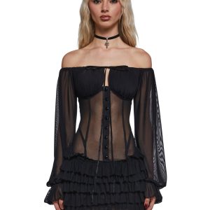 Poet Society Mini Dress - Black