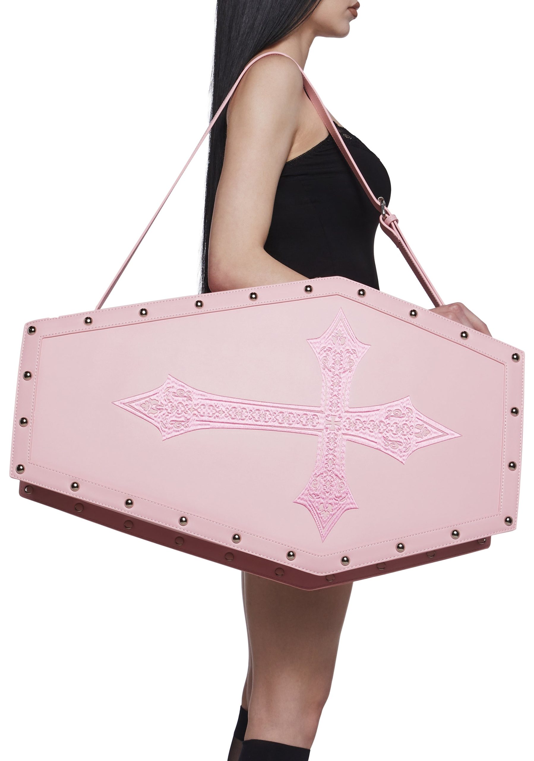Dead Weight Coffin Weekender - Pink - Image 2