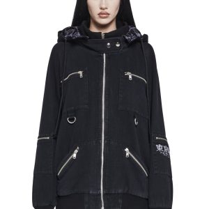 Deeper Layers Washed Denim Jacket