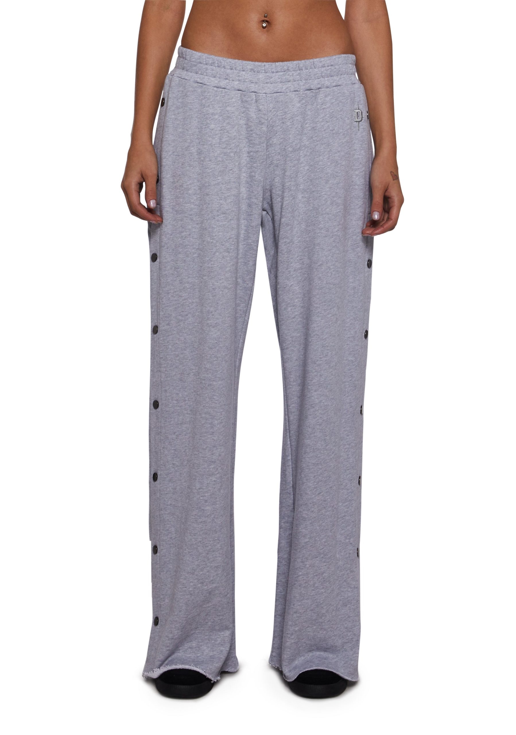 Ego Washed Boyfriend Sweatpants - Gray - Image 3