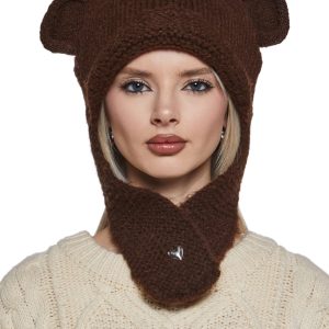 Beary Shy Hood Hat