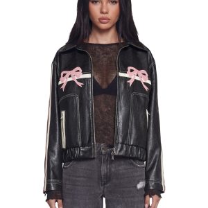 Tough Cutie Vegan Leather Jacket